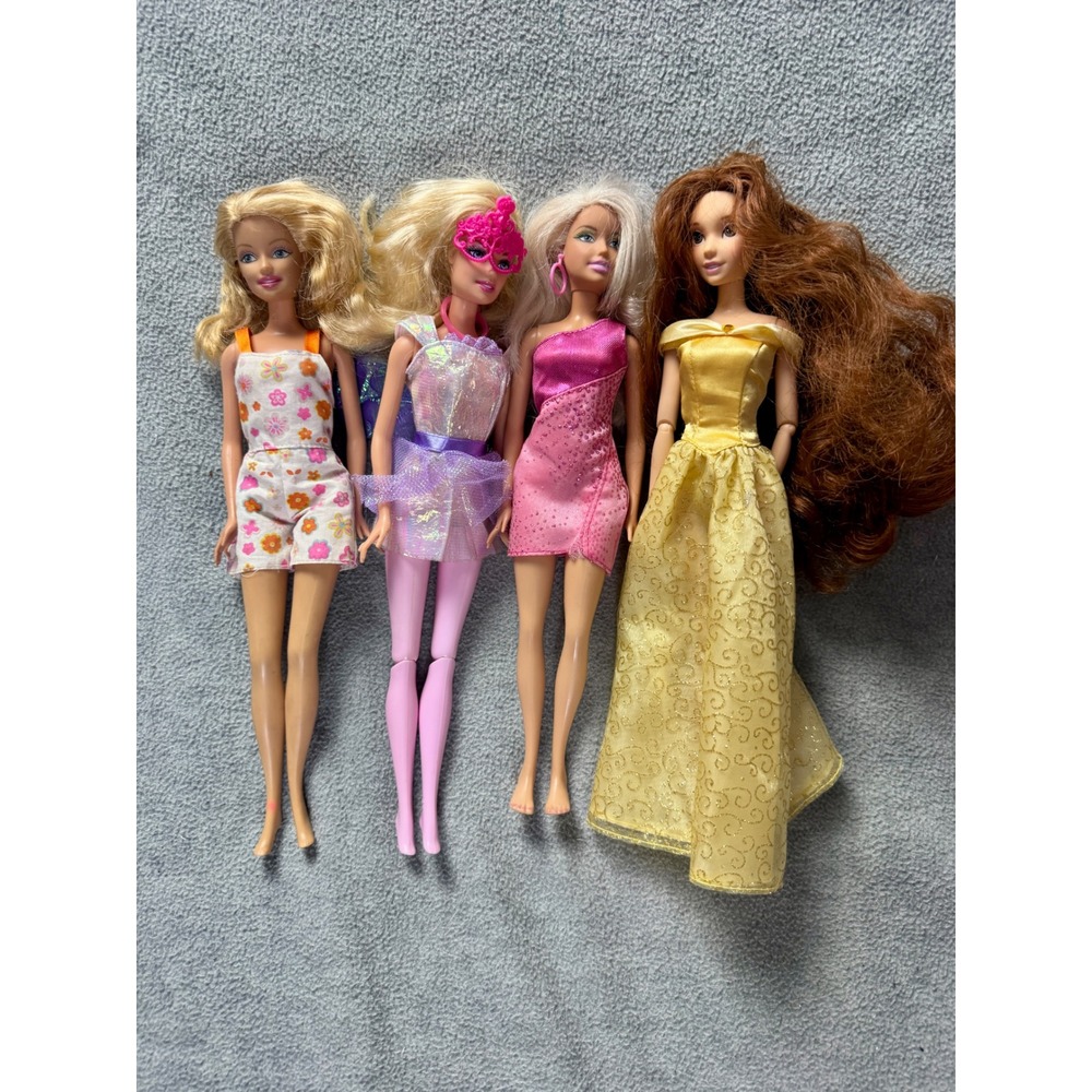 Vintage Mattel Barbie Doll Lot Late 90s Early 2000s Y2K Blonde Redhead 1999 2006